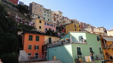 Die bunten Häuser von Manarola