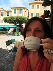 Entspannung beim Frühstück in Portofino