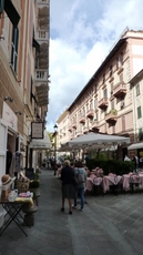 Ein schöner Platz im Zentrum von Santa Margherita Ligure