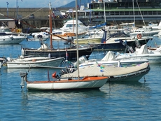 Boote in Sestri Levante